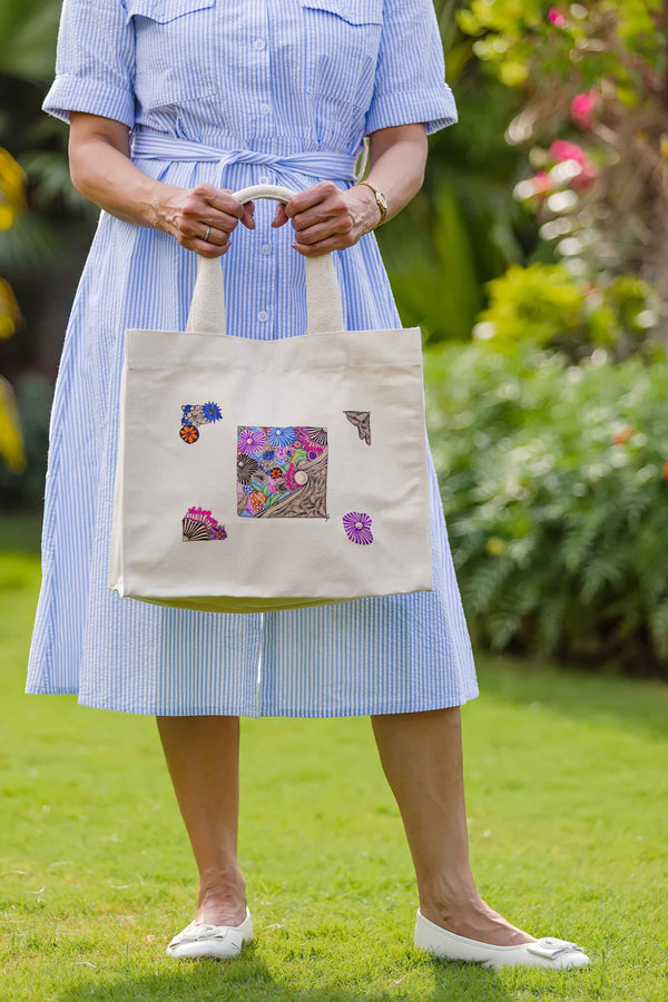 Collected Moments | Canvas Workbag