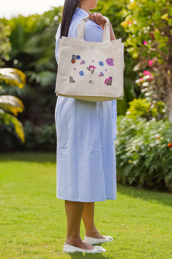 Collected Moments | Canvas Workbag