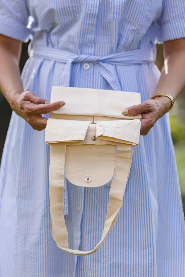 Canvas Foldable Tote