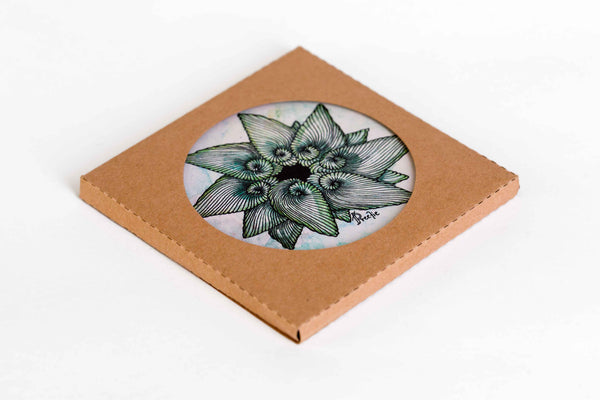 Wild Cluster | Intricate Art Coaster Set