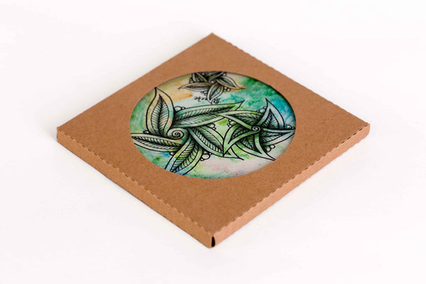 Trailing Vine | Intricate Art Coaster Set
