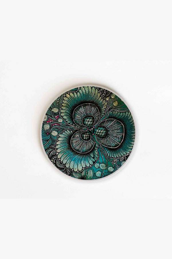 Forest Bloom | Intricate Art Coaster Set