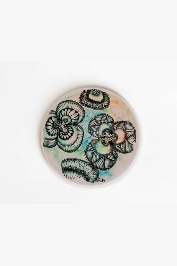Fallen Forms | Intricate Art Coaster Set