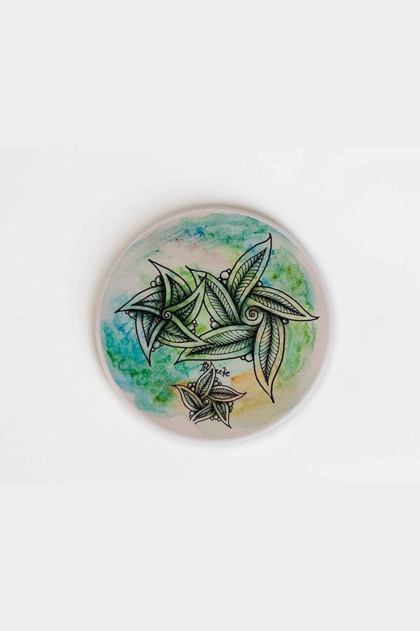 Trailing Vine | Intricate Art Coaster Set