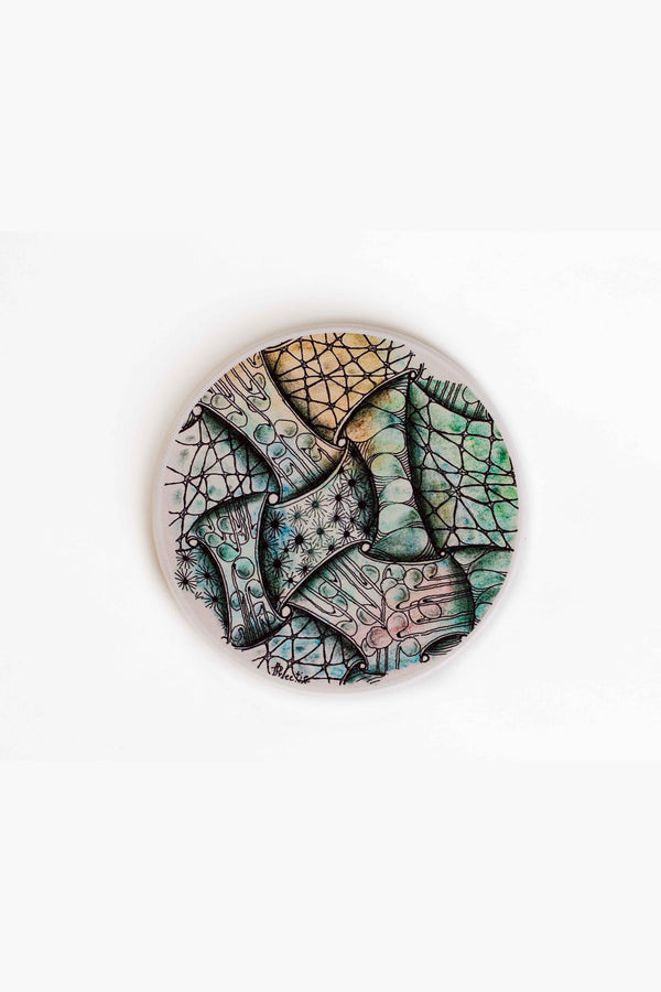 Woven Canopy | Intricate Art Coaster Set
