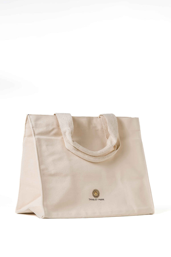 Centred Bloom | Canvas Workbag