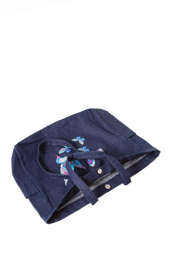 Butterfly Assembly | Weekender Denim Tote