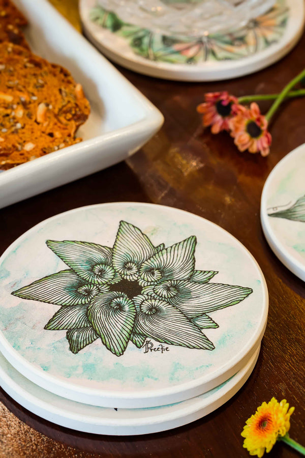 Wild Cluster | Intricate Art Coaster Set