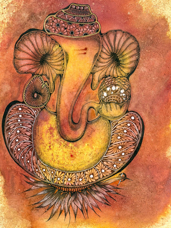 Radiant Vinayaka | Wall Art