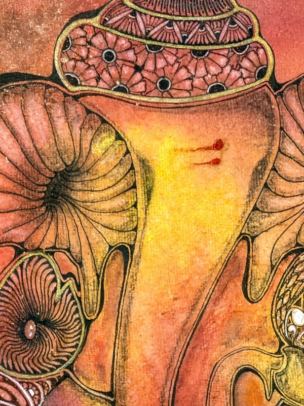 Radiant Vinayaka | Wall Art