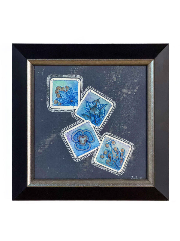 Whispers in Blue | Wall Art