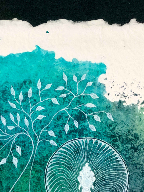 Whispers of the Bodhi Tree | Wall Art