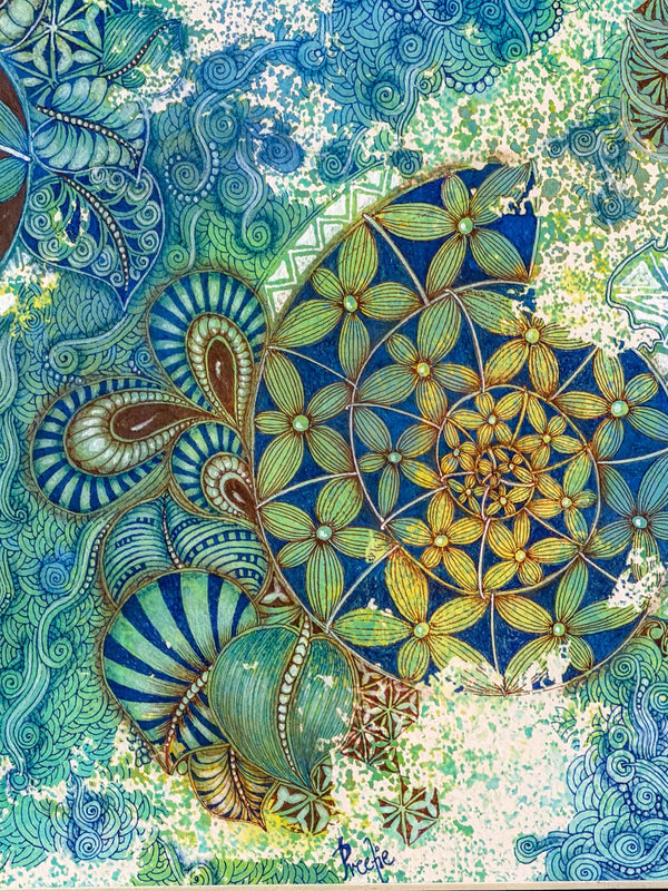 Tangled Currents | Wall Art