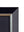 Corner detail of the black wooden frame with a silver inner edge and black mount — Tangled Monk framed wall art