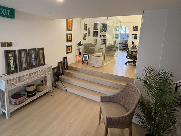 Inside the Tangled Monk studio at 170B Joo Chiat Road, Singapore